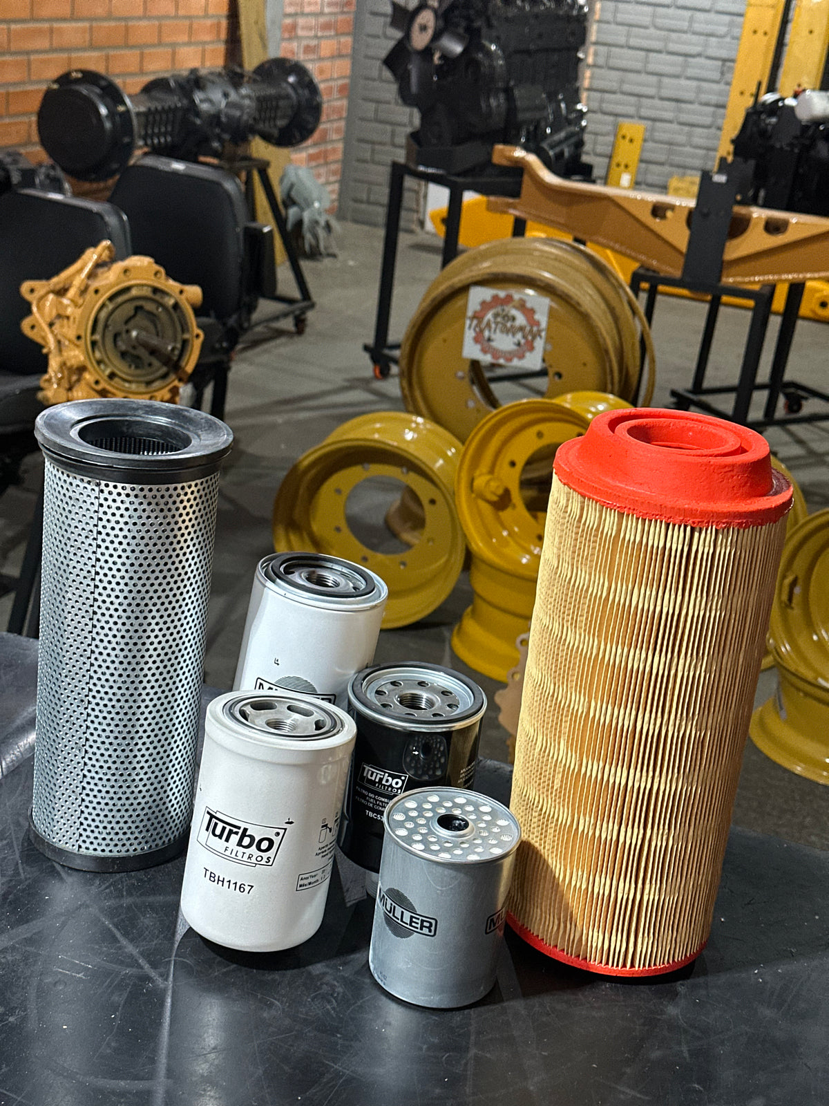 KIT012 - KIT DE FILTROS RETROESCAVADEIRA RANDON