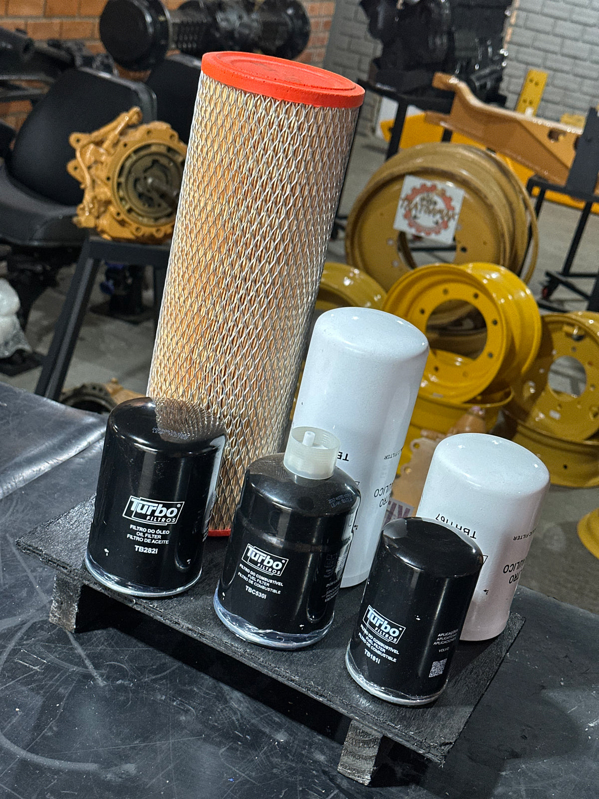 KT0014 - KIT DE FILTROS RETROESCAVADEIRA CASE